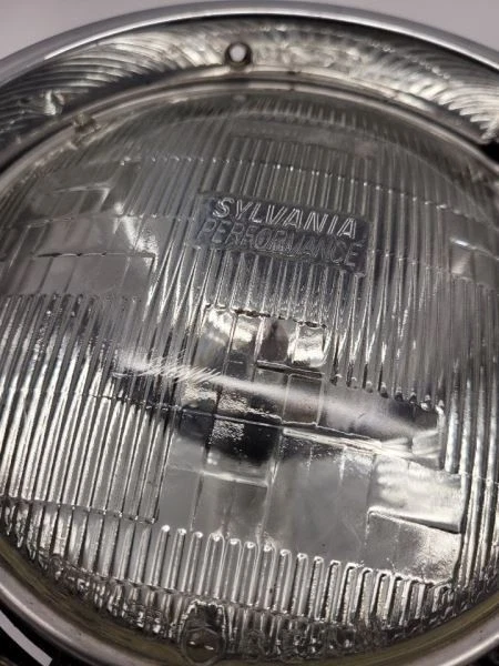 1997-06 JEEP WRANGLER LH Driver Left Headlight Sealed Beam - Image 3 of 4