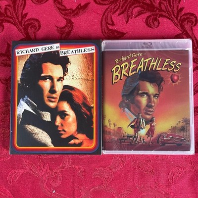 BREATHLESS (Blu-ray) Fun City Editions, Limited Edition Slipcover, Richard Gere