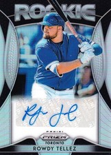 2019 Panini Prizm Toronto Blue Jays Rowdy Tellez Rookie Autographs Prizms