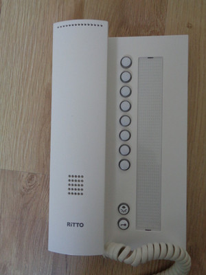 Ritto 1273439 Wohntelefon Komfort ED-Türöffnerautomatik, weiß