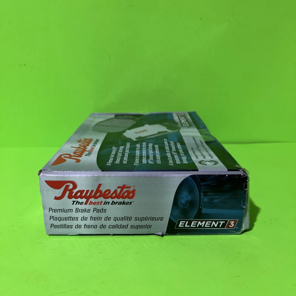 Комплект передних тормозных колодок RAYBESTOS дисковый элемент 3 EHT914H для Acura Honda Hybrid - Изображение 4 из 4