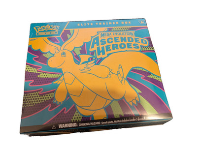 Pokémon TCG: Mega Evolution Ascended Heroes Elite Trainer Box Neu Sealed
