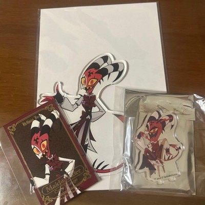 Helluva Boss Maid and Butler Animate Cafe Blitzo Acrylic Stand Card set New