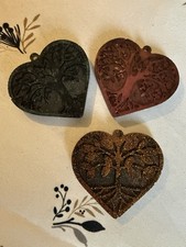Handmade Heart Shaped Tree Of Life Fridge Magnets