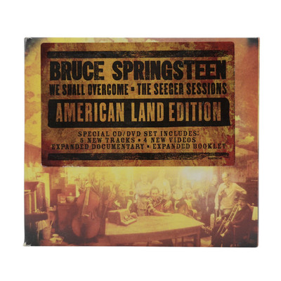 Bruce Springsteen - We Shall Overcome - The Seeger Sessions CD & DVD - sehr gut