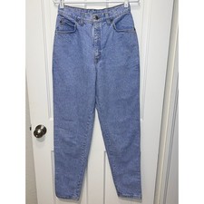 Vintage Levis Native Blue High Waisted Mom Jeans Light Wash Made in USA Size 11