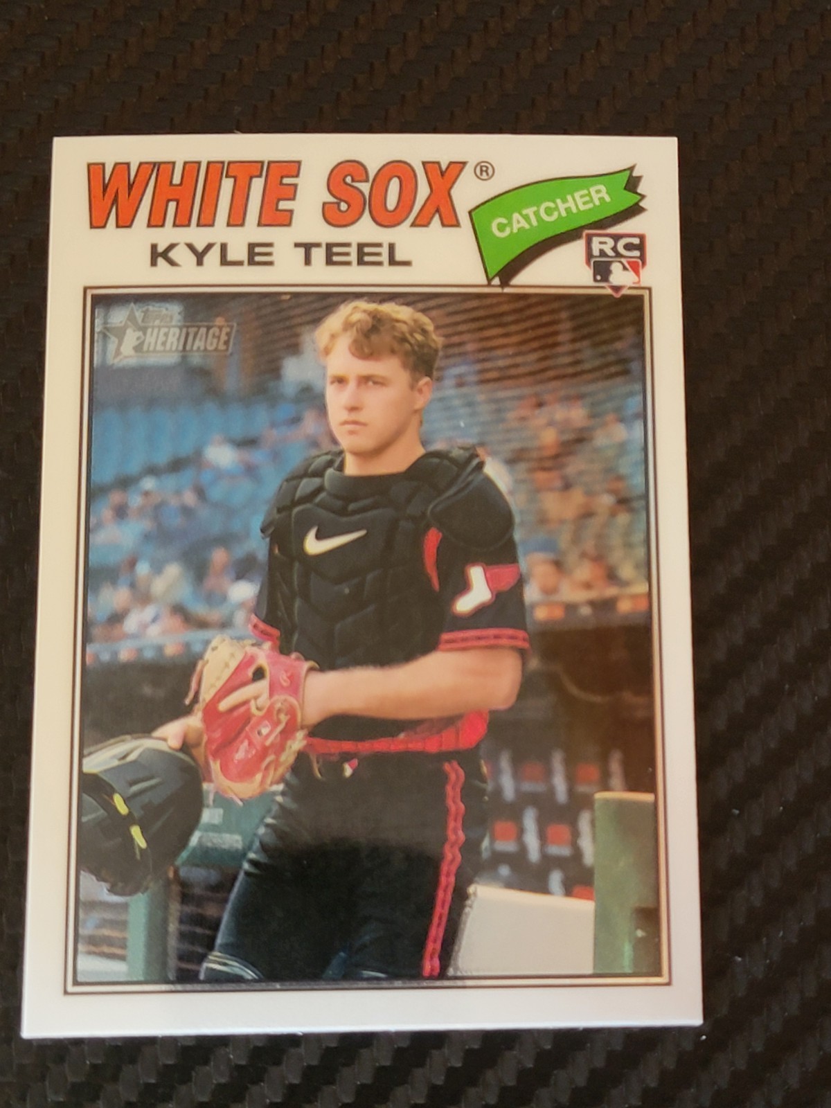 2026 Topps Heritage - Kyle Teel #182 Chrome (RC)