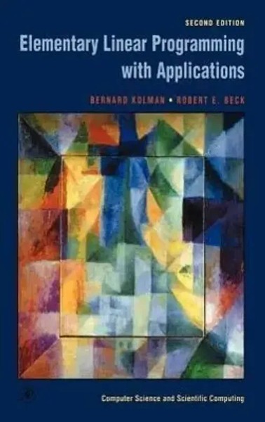 Elementary Linear Programming With Applications | Bernard Kolman (U. A.) | Buch-image