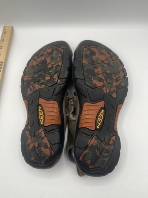 Keen Newport H2 Men's Water Hiking Outdoor Trails Comfort Athletic Green Orange