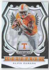 2020 Panini Prizm Draft Picks - Crusade Alvin Kamara #15 Silver Prizm