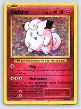 Clefairy 63/108 Holo Rare Evolutions Pokemon Heavily Played on eBay