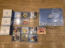 Sega Dreamcast Collection Boxed 12 Games (5 Sealed) 4 Controllers Lot