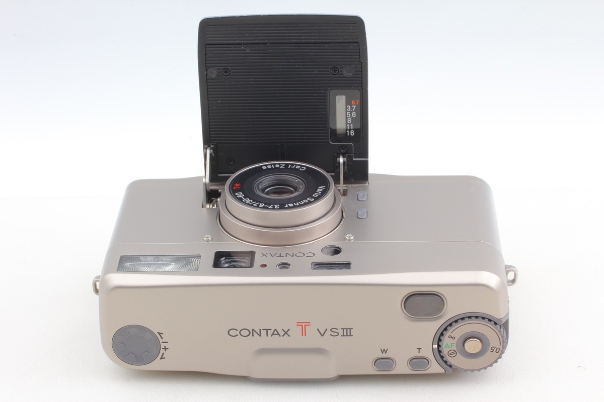 CONTAX T VS III シルバー MINT] Contax TVS III iii Silver Point & Shoot 35mm Film Camera