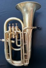 Euphonium Couesnon,small tuba, baritone , two tone B flat an C ,complet overhall