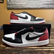 Jordan 1 Retro OG Low Black Toe for Sale | Authenticity Guaranteed