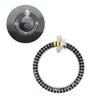 Bee Car Accessories Engine Start Button Ring Girly Push Start Stop Black Ring