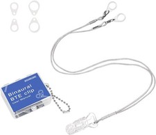 Hearing Aids Clip for Adults Seniors - Portable Hang Rope Anti-lost Grey