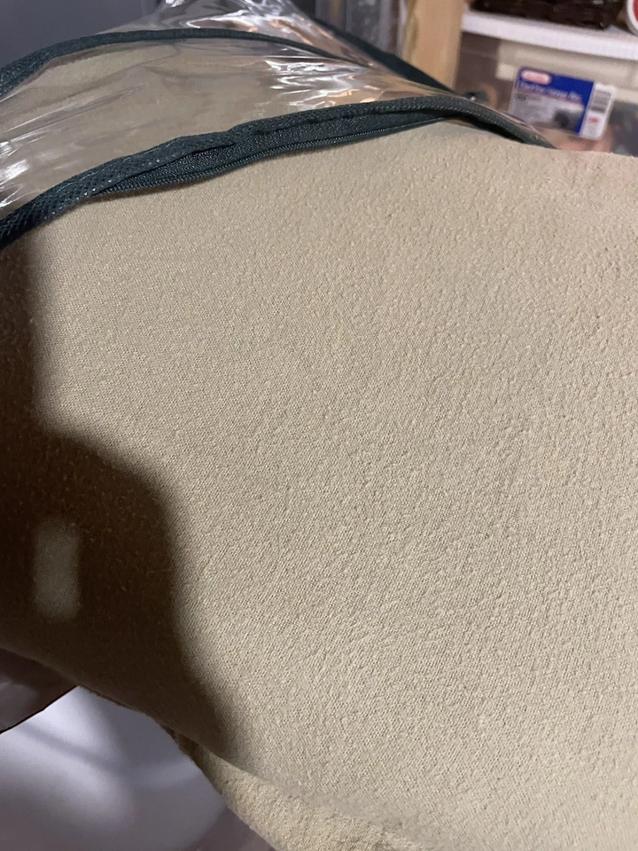 Eddie Bauer Home Sage Green Flannel Twin Duvet Cover 100% Cotton - Image 3 of 3