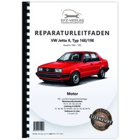 VW Jetta 2 Typ 19 1984-1992 PIC Und 2E3 Vergaser ZüNdanlage Reparaturanleitung