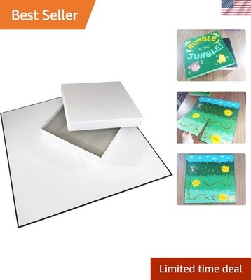Innovative 20'' x 20'' Blank Game Board & Box - Perfect for Custom Game Design