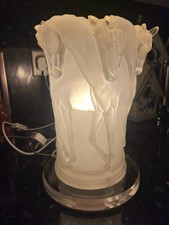 Vintage-Style Widdop Bingham Frosted Acrylic Horse Accent Lamp (Model L1290)