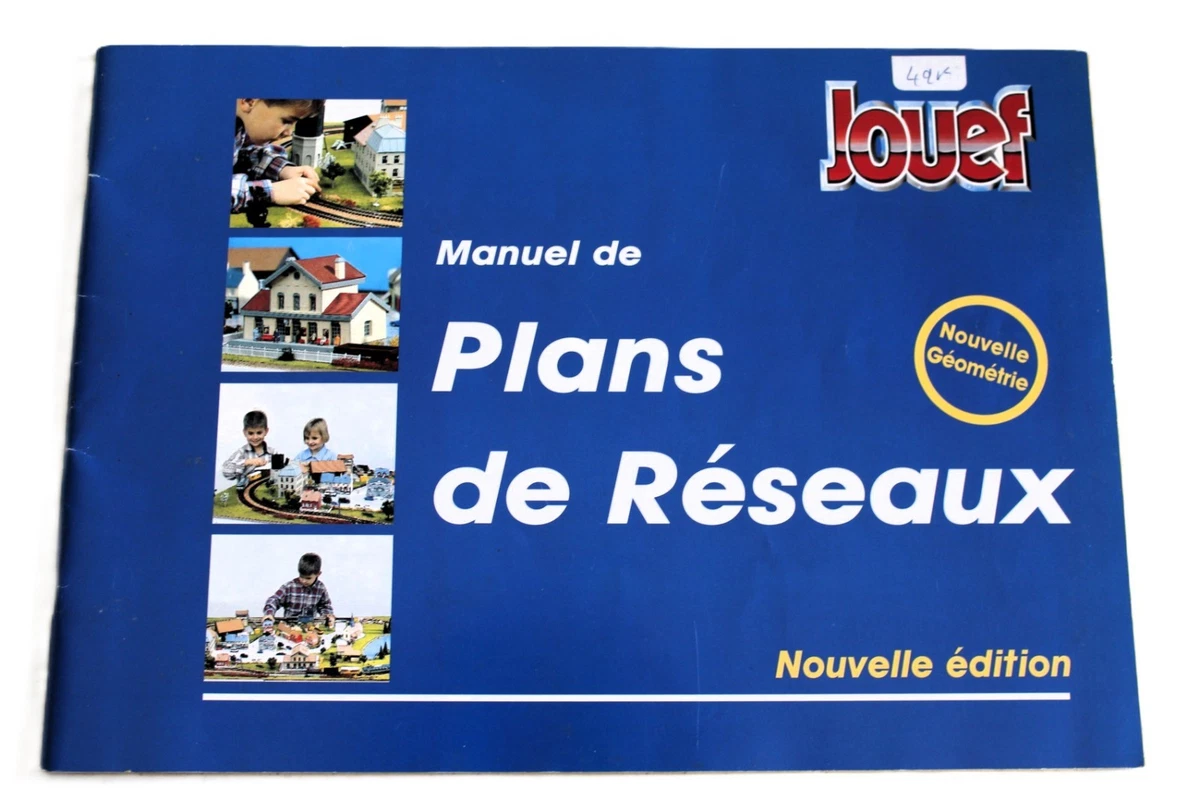 Français - CATALOGUE JOUEF PLANS DE RESEAUX MANUEL PRATIQUE ECHELLE HO Non Date Trains Miniatures 1737224149
