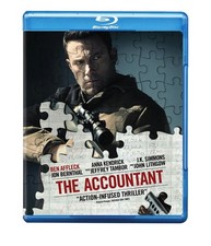 The Accountant Blu-ray Ben Affleck NEW