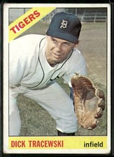 1966 Topps #378 Dick Tracewski VG/VG-EX