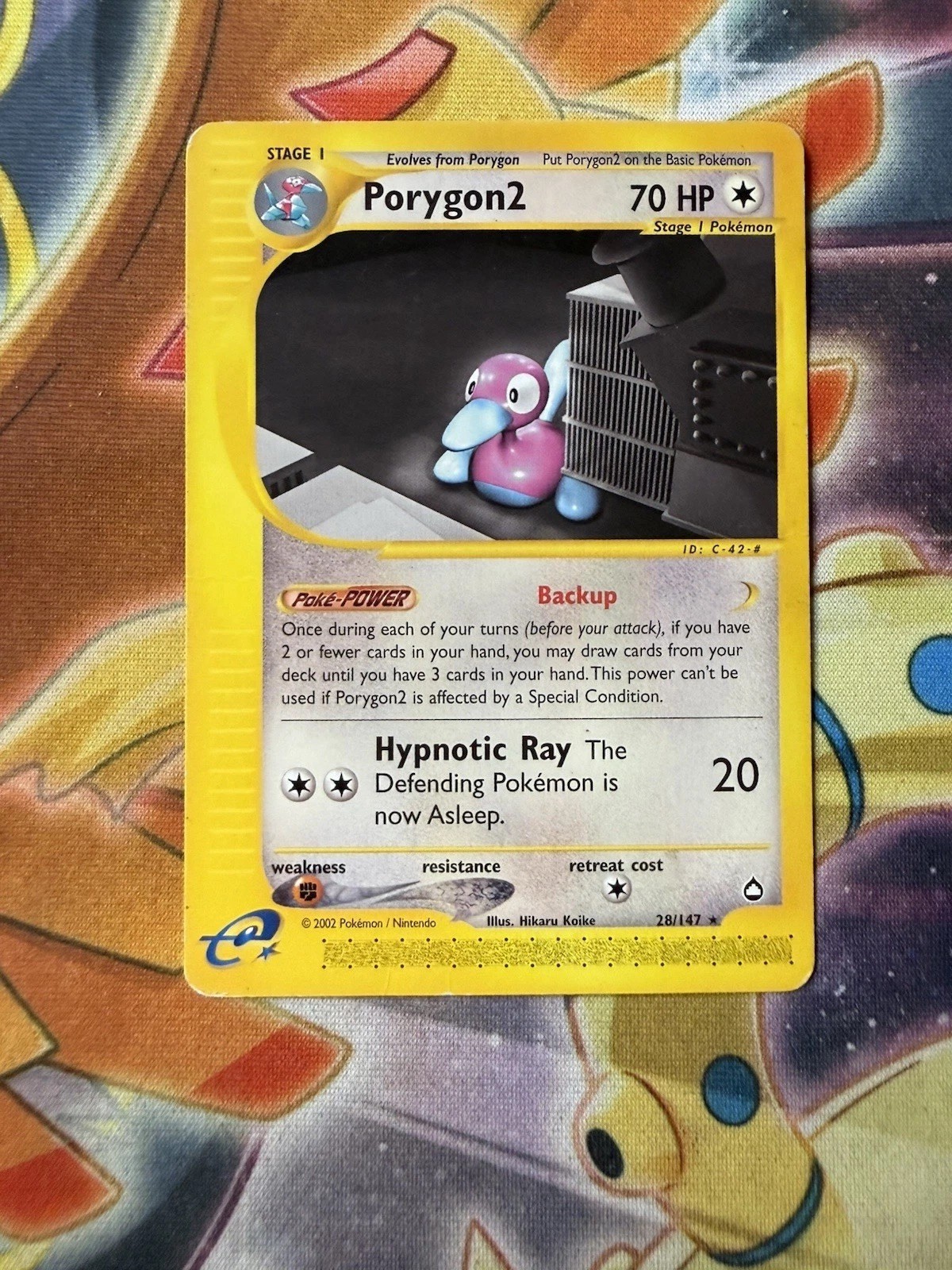 Porygon2 - 28/147 - Pokemon Aquapolis Non-Holo Card