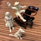 Marx 60mm Roy Rogers On Horse Plus Friends