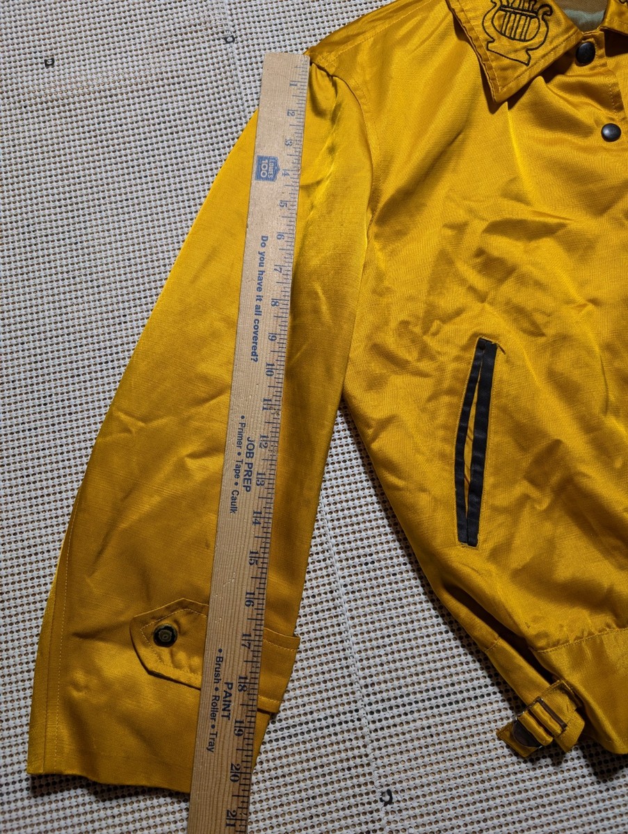 Wild Rare 50s 60s Vintage Oxford Sporting Goods Gold Varsity