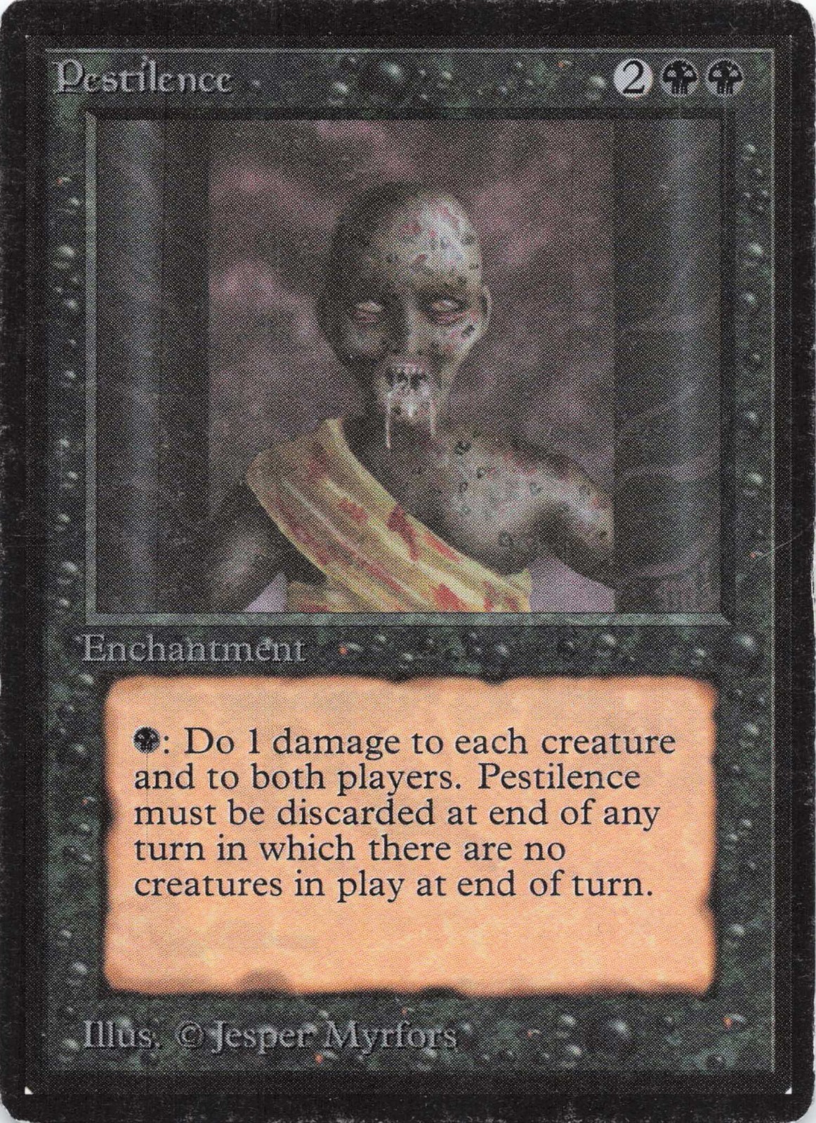 MTG - Pestilence - Beta Edition