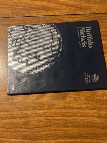Official Whitman Buffalo Nickels Collection Coin Folder Album 1913-1938
