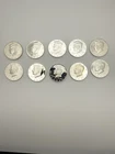1999–2008 Silver Proof Kennedy Half Dollar 10 Coin Lot 90% Silver GEM #705