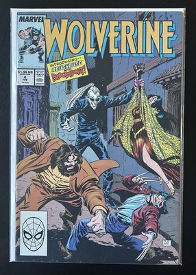 Wolverine (Vol 2) #4, Feb 89, 1st App Bloodscream & Roughouse, BUY 3 GET 15% OFF