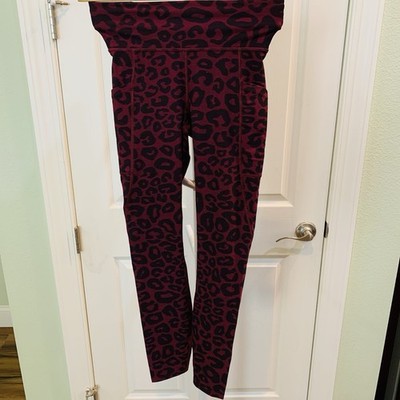 Lululemon LAB Everlux Jacquard Train Tight 26 LW5FGGS LEOP Size 4 NWT