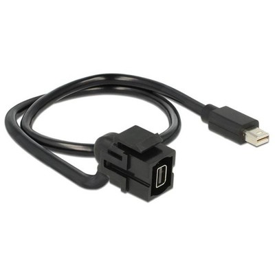 Delock Keystone Modul mini DP Buchse > mini DP Stecker