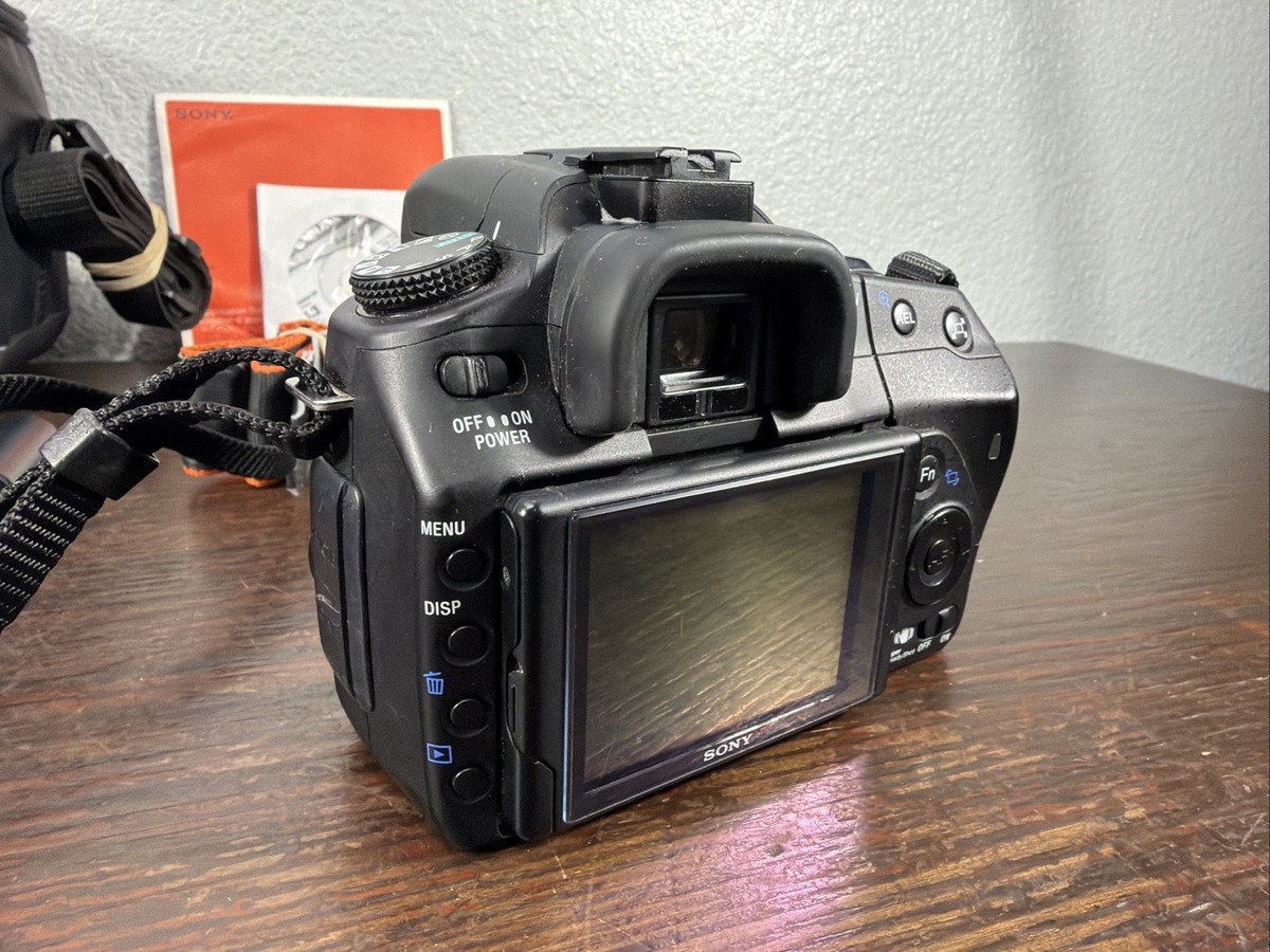 Sony Alpha a300 10.2MP Digital SLR Camera - Black (Kit w/ DT 18