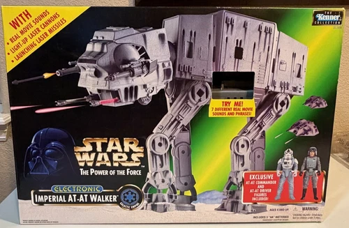 UNOPENED - 1997 Kenner AT-AT Walker Commander­ and Driver Action Figures - 69733