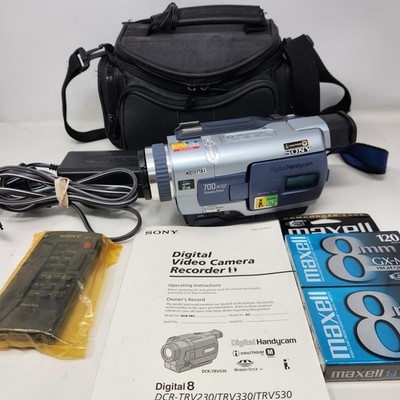 Sony Handycam DCR-TRV230 Digital8 Camcorder 25x Optical Zoom TESTED