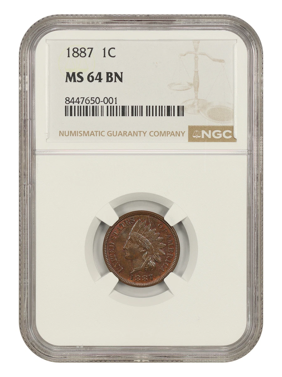 NGC Grade MS 64 Indian Head Small Cents (1859-1909) for sale | eBay