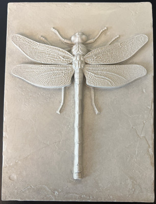 Sid Dickens Gallery Collection Memory Block SDG26-WM035 Ivory Dragonfly ~ Signed