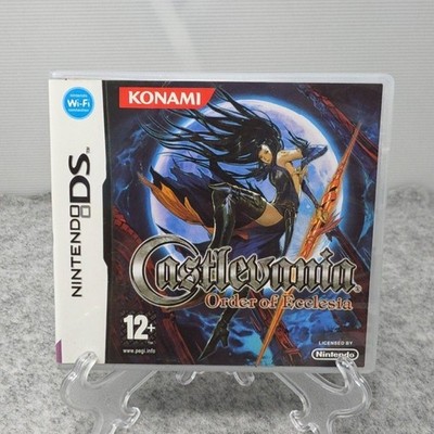 Castlevania Order Of Ecclesia Nintendo DS Videospiel PAL Hülle Handbuch Konami