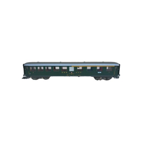 Fleischmann 5938 Schweizer SBB CFF FFS 1. & 2. Klasse Schnellzugwagen - Spur HO | Zustand: Used