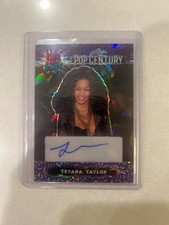 2023 leaf pop century pro set raps Teyana Taylor autograph 1/15 RM