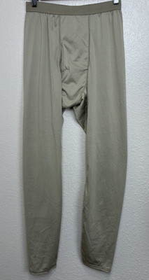 Milliken Drawers Light Weight Cold Weather Pants Mens Small Regular Brown USA