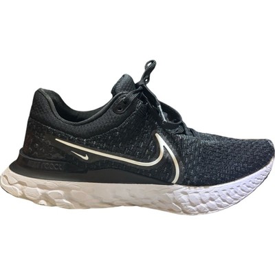 Nike React Infinity Run Flyknit 2 Black Running DD3024-001 Size 9.5