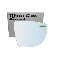 Chrom Spiegel Glas RüCkspiegel Renault Clio IV Rechts Beifahrer 20