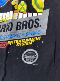 The Original Mario Bros Arcade Classics Series NES Graphic Shirt Nintendo Mens M
