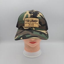 Richardson Trump MAGA Patch Adjustable Snapback Hat